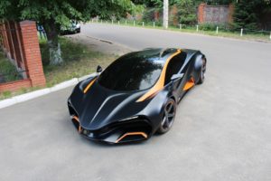 В Киеве показан электромобиль Hymera-Q